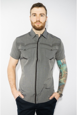 Рубашка в мелкую полоску 199P0228-1