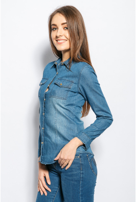 Рубашка женская джинсовая 736K003