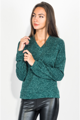 Пуловер женский с рукавом, собранным по манжету 64PD274