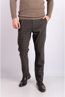 Брюки мужские коричневые 134P9754-1