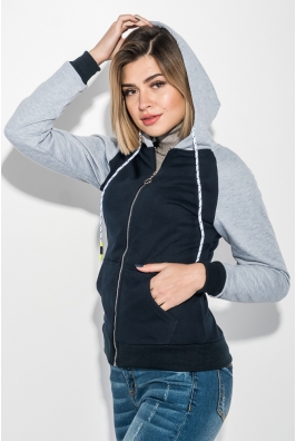 Толстовка женская на змейке 224V001 Толстовка женская на змейке 224V001