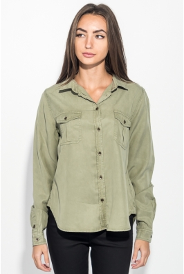 Рубашка женская свободного покроя 270V001
