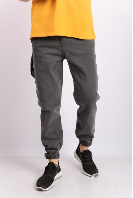 Джинсы темно-серые 643F20656