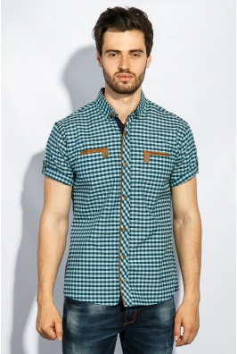 Рубашка мужская крупная клетка 272F043-2