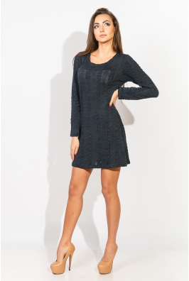 Платье женское приталенное, короткое 822K001