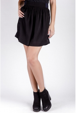 Юбка с карманами, пояс на резинке №304F001