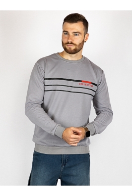 Свитшот мужской светло-серый 85F652-4