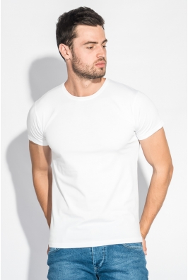 Футболка мужская однотонная 201F012-1 Футболка мужская однотонная 201F012-1