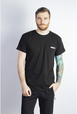 Футболка мужская батал 85F574-1 черная