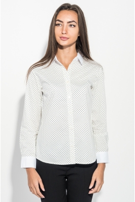 Рубашка женская в горошек 270V002-3