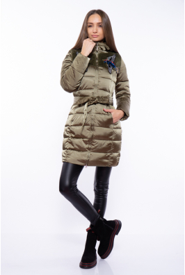 Куртка женская с пайетками 120PSKL6721