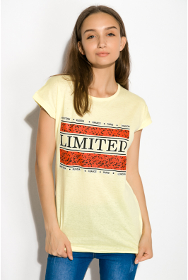 Футболка женская с цельнокроеным рукавом 317F035