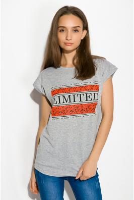 Футболка женская с цельнокроеным рукавом 317F035