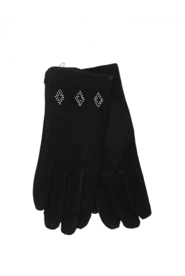 Перчатки женские черные 11P435