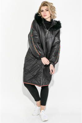 Пальто женское зимнее, стильный крой 69PD1057