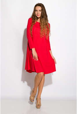 Платье-туника с круглым вырезом 317F054