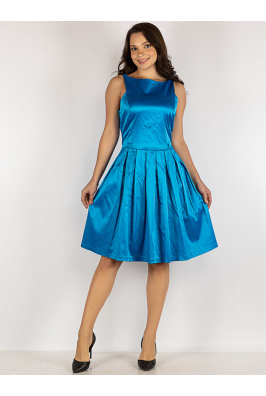 Платье голубое 265P9817