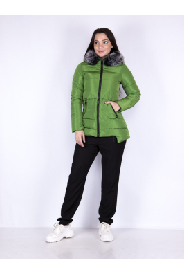 Куртка женская светло-зеленая 137P002