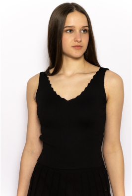 Женский топ с V-образным вырезом 630F003