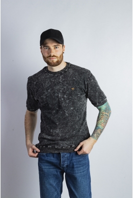 Футболка мужская 624F2049 цвет серая варенка