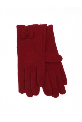 Перчатки женские красные 11P443