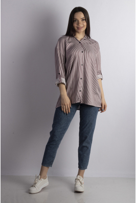 Рубашка женская вишневая 632F022-11