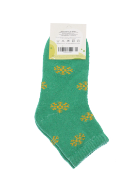 Носки детские зеленые 11P485-7
