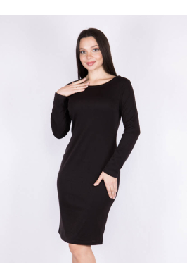 Платье черное 265P1499-2