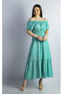 Платье цвет мятный 632F026-3