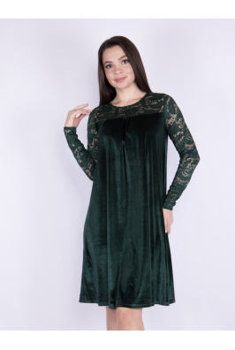 Платье зеленое 265P9008-1