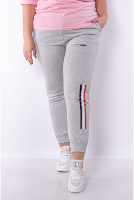 Брюки спортивные батал 85F477-1