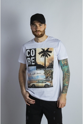 Футболка мужская белая 713F3145-2