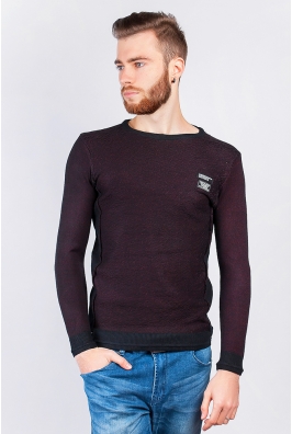 Свитер темный мужской 718K002
