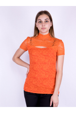 Блуза оранжевая 265P8123