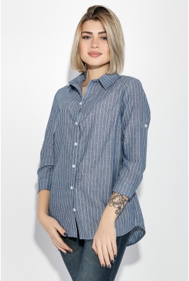 Блузка женская в вертикальную полоску 64PD2901