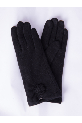 Перчатки женские черные 11P448