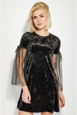 Платье женское велюровое 64PD236