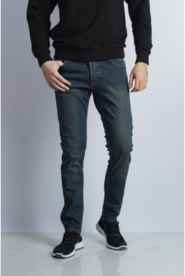 Джинсы мужские темно-синие 716F701-2