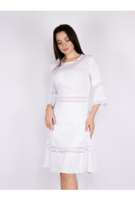 Платье белое 265P8368