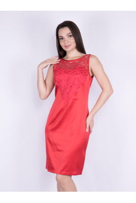 Платье красное 265P9912-1