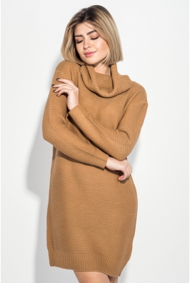 Туника женская воротник хомут, однотонная, вязаная 317V001 Туника женская воротник хомут, однотонная, вязаная 317V001