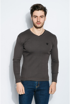 Пуловер мужской V-образный вырез 415F011