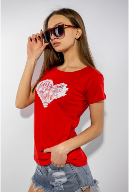 Футболка женская сердце love 85F288-3
