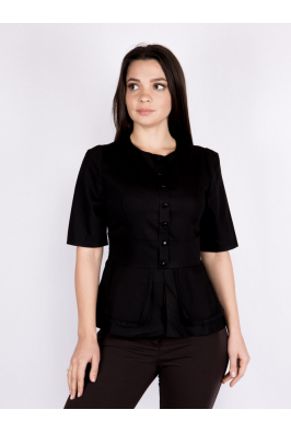 Блуза черная 265P9853