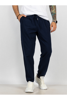 Брюки из натурального хлопка 637F001