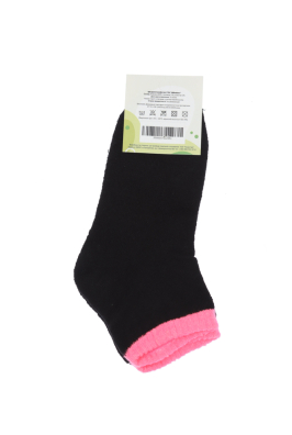 Носки детские черно-розовые 11P484-1