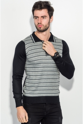 Пуловер мужской в полоску 50PD394