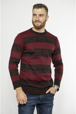 Стильный мужской свитер 85F334