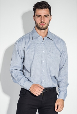 Рубашка мужская мелкий, светлый принт 50PD0035
