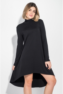 Платье женское удлиненная спинка, воротник гольф 74PD179